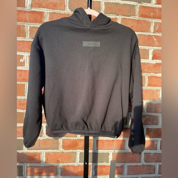 NWT Essentials Fear Of God, Black Hoodie, Size 8 - Picture 2 of 8